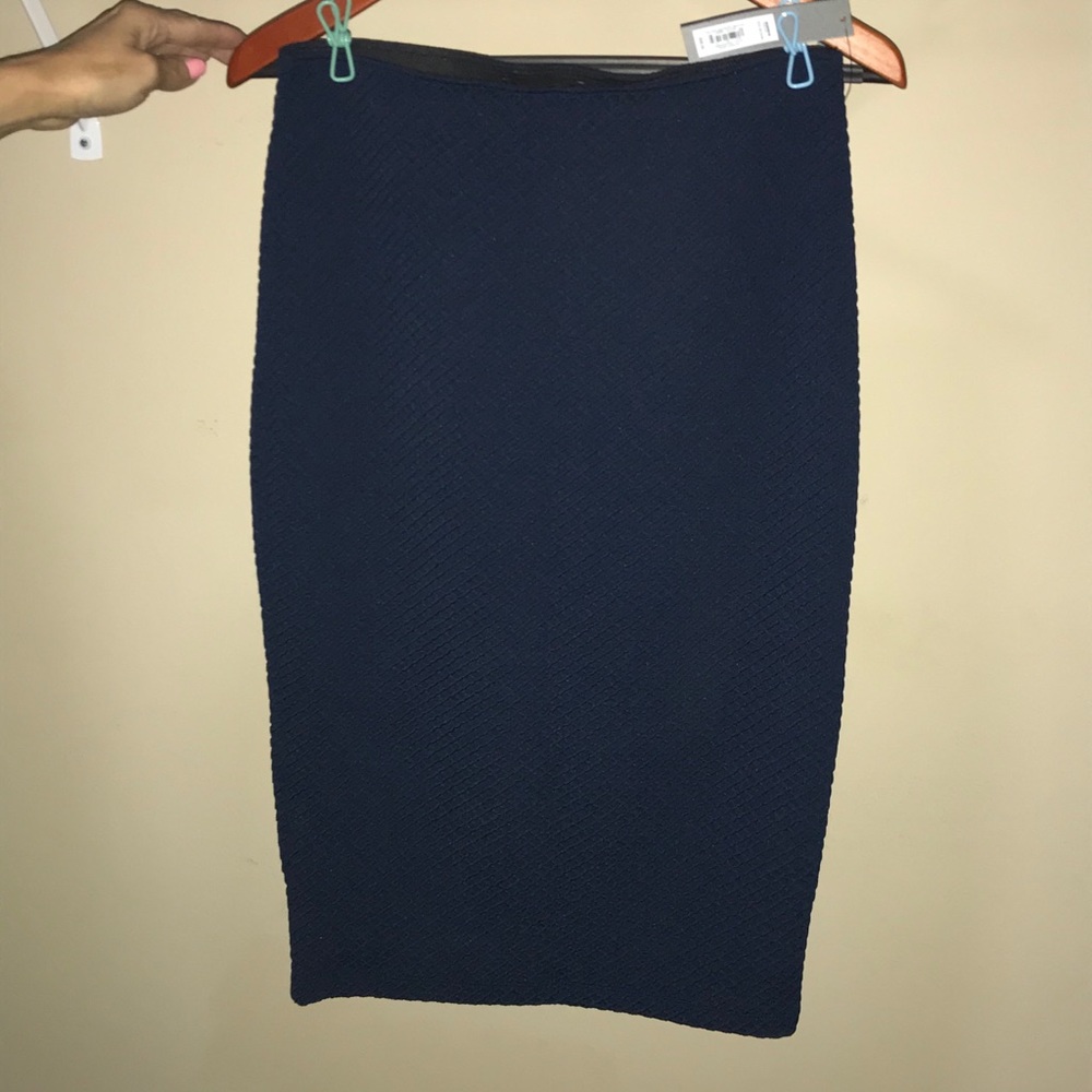 Blue skirt